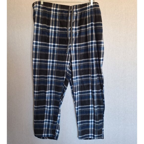 NWT Joe Boxer Warm Plaid Soft Fleece Elastic Waist Pants Size 3X Cozy Fall Winte - Picture 1 of 8